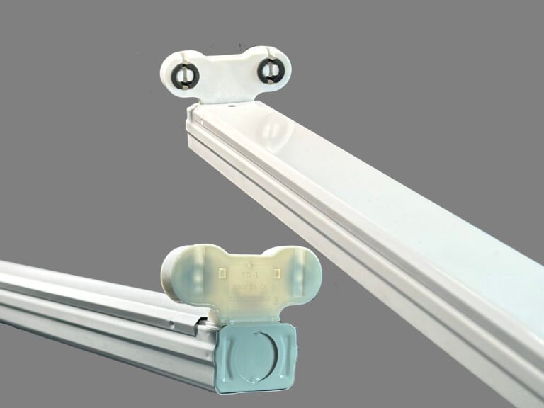 Premium White Head Double Tube Without Cover Batten Fitting | China Manufacturer Wholesale Supplier